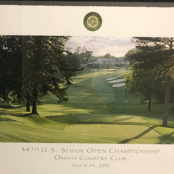 2013 US Senior Open Golf Print - Picture 2 of 6